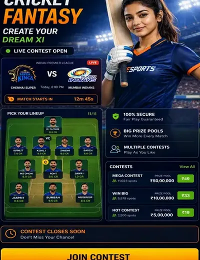 Black 786 (black 786 app) fantasy cricket & matchday visual 3
